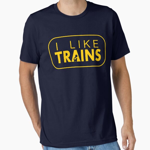 I like trains a lot - Adult & Kids T-Shirts, Sweatshirts & Hoodies apparel design preview 1