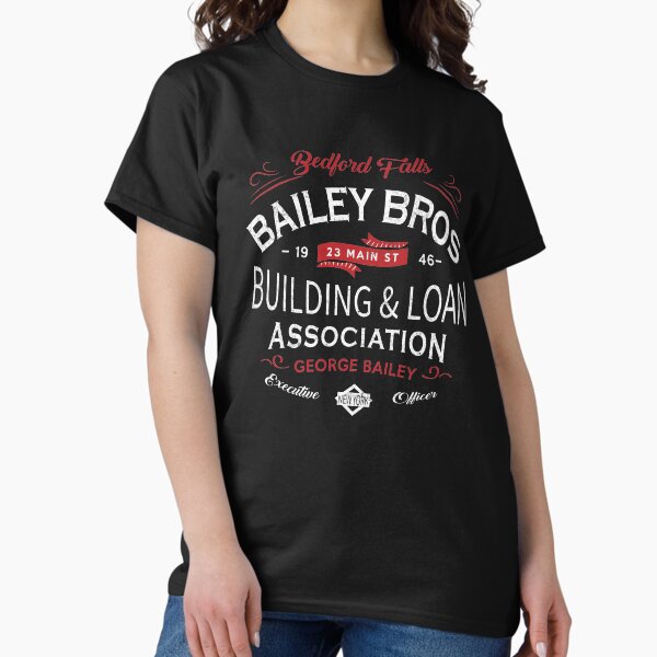 Bailey Bros. Building Loan Association vintage logo - Adult & Kids T-Shirts, Sweatshirts & Hoodies apparel design preview 1