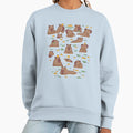 Bathing Capybara Pattern - Adult & Kids T-Shirts, Sweatshirts & Hoodies apparel design preview 1