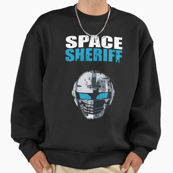 Space Sheriff Distressed - Adult & Kids T-Shirts, Sweatshirts & Hoodies apparel design preview 1
