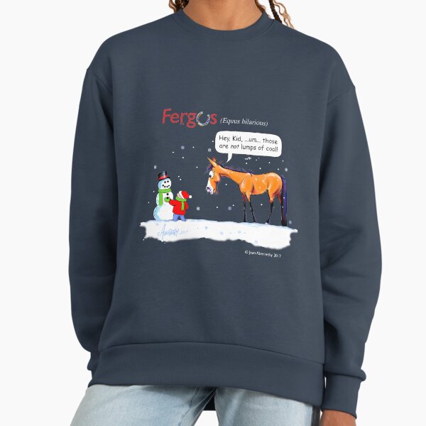 Fergus the Horse: Lumps of Coal - Adult & Kids T-Shirts, Sweatshirts & Hoodies apparel design preview 1
