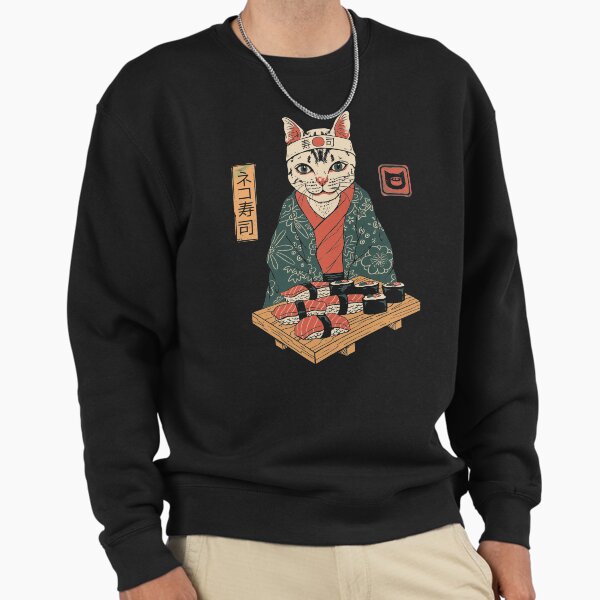 Neko Sushi Bar - Adult & Kids T-Shirts, Sweatshirts & Hoodies apparel design preview 1