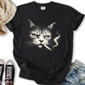 Grunge Cat - Adult & Kids T-Shirts, Sweatshirts & Hoodies apparel design preview 1