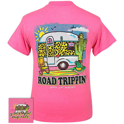 Girlie Girl Originals Leopard RV Camper - Adult & Kids T-Shirts, Sweatshirts & Hoodies apparel design preview 1