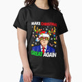 Make Christmas Great Again Funny Trump - Adult & Kids T-Shirts, Sweatshirts & Hoodies apparel design preview 1