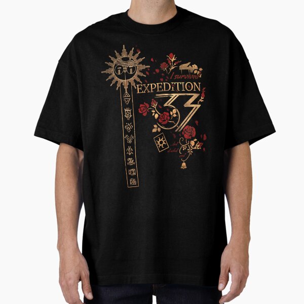 I survived Expedition 33 In Red - Adult & Kids T-Shirts, Sweatshirts & Hoodies apparel design preview 1