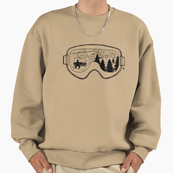 Snow Lift Exit Left - Adult & Kids T-Shirts, Sweatshirts & Hoodies apparel design preview 1
