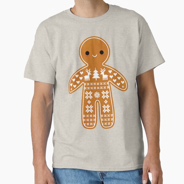 Sweater Pattern Gingerbread Cookie - Adult & Kids T-Shirts, Sweatshirts & Hoodies apparel design preview 1
