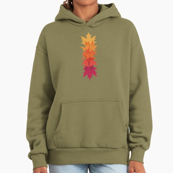 Falling Maple Warm (dark) - Adult & Kids T-Shirts, Sweatshirts & Hoodies apparel design preview 1