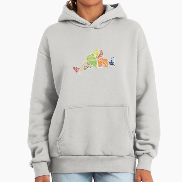 Map of martha's vineyard - Adult & Kids T-Shirts, Sweatshirts & Hoodies apparel design preview 1
