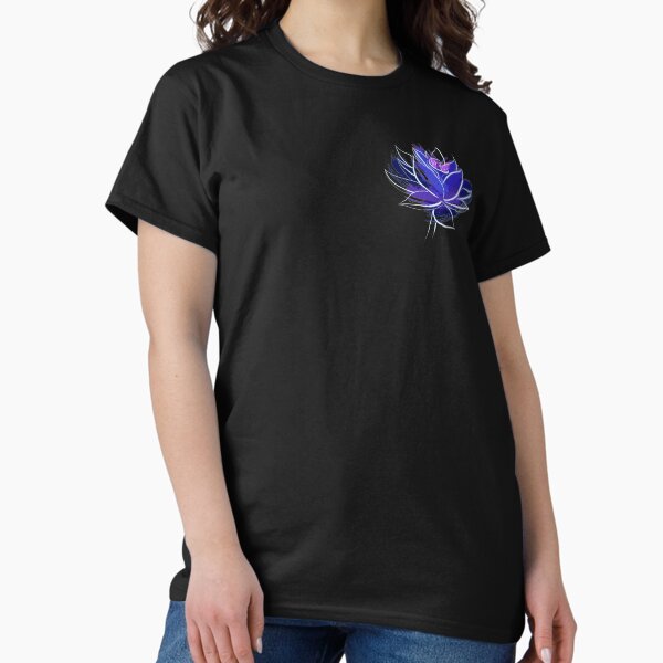 Delicate Black Lotus - Adult & Kids T-Shirts, Sweatshirts & Hoodies apparel design preview 1