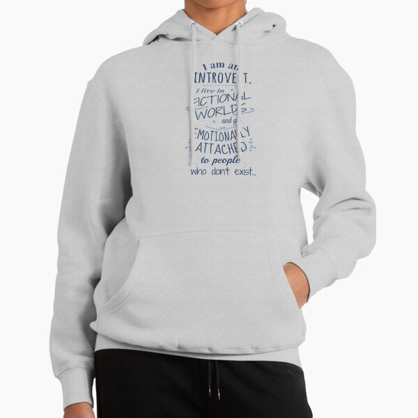 Introvert, fictional worlds, characters - Adult & Kids T-Shirts, Sweatshirts & Hoodies apparel design preview 1