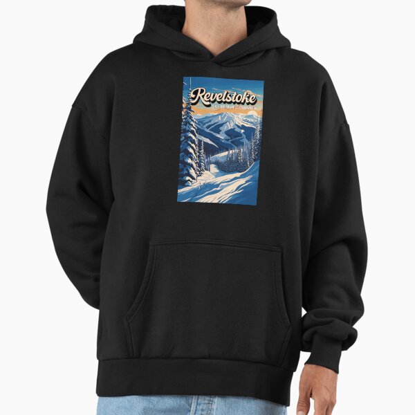 Revelstoke Canada Winter Vintage - Adult & Kids T-Shirts, Sweatshirts & Hoodies apparel design preview 1