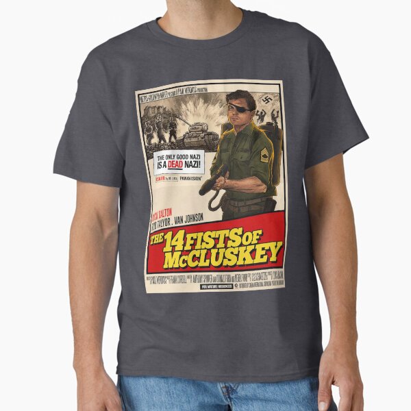 Once upon a time in hollywood 14 fists of Mcluskey - Adult & Kids T-Shirts, Sweatshirts & Hoodies apparel design preview 1