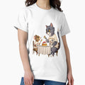 Funny Cat and Mouse Friendship Design Plot Twist - Adult & Kids T-Shirts, Sweatshirts & Hoodies apparel design preview 1