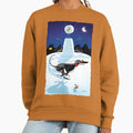 Snowman Zoomie (assorted) - Adult & Kids T-Shirts, Sweatshirts & Hoodies apparel design preview 1