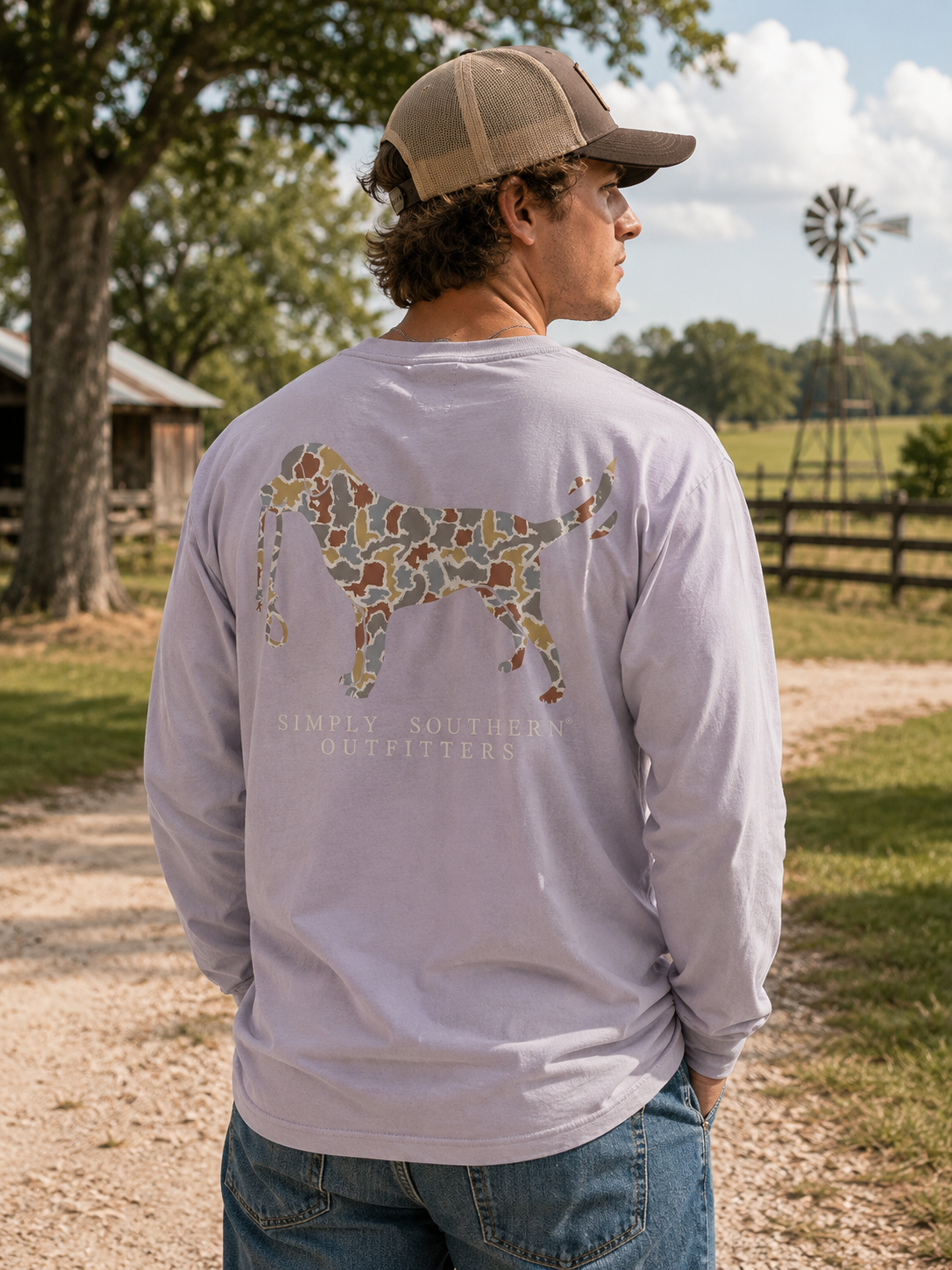 Simply Southern Logo Camo - Adult & Kids T-Shirts, Sweatshirts & Hoodies apparel design preview 1