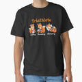 Triathlete Eating Reading Sleeping Cute Fox - Adult & Kids T-Shirts, Sweatshirts & Hoodies apparel design preview 1