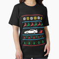Funny Christmas Knitted Style Sport Car - Adult & Kids T-Shirts, Sweatshirts & Hoodies apparel design preview 1