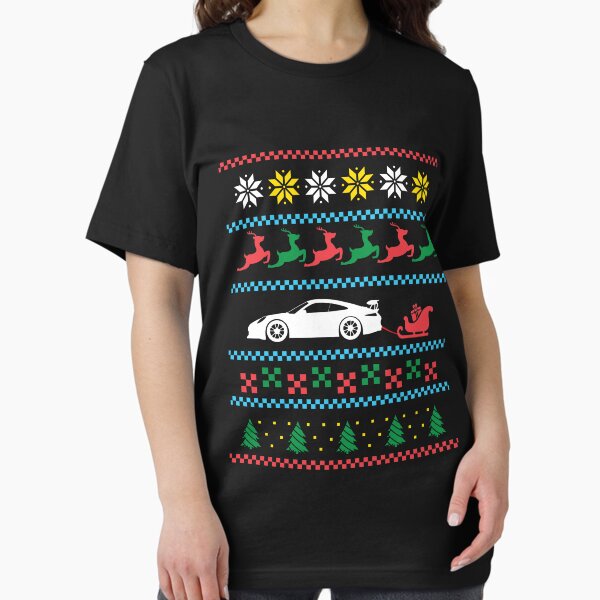 Funny Christmas Knitted Style Sport Car - Adult & Kids T-Shirts, Sweatshirts & Hoodies apparel design preview 1