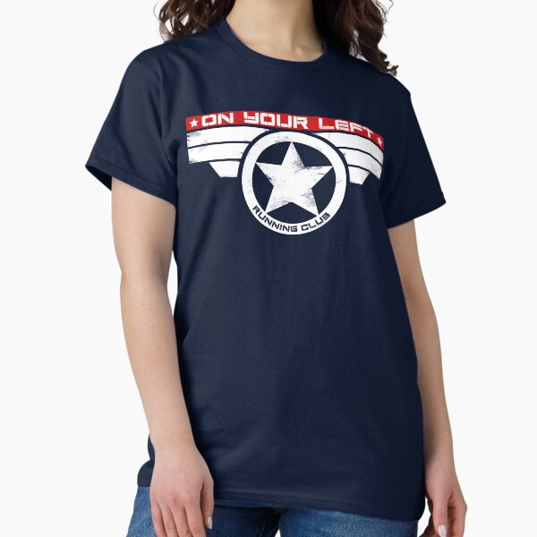 "On Your Left Running Club" Hybrid Inverted - Adult & Kids T-Shirts, Sweatshirts & Hoodies apparel design preview 1