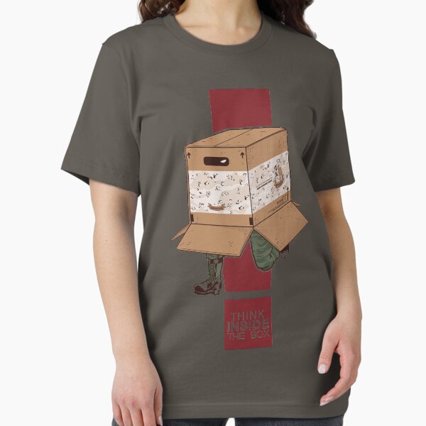Think INSIDE the box. - Adult & Kids T-Shirts, Sweatshirts & Hoodies apparel design preview 1