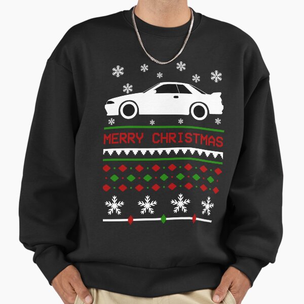 Nissan Skyline R32 2-door christmas sweater - Adult & Kids T-Shirts, Sweatshirts & Hoodies apparel design preview 1
