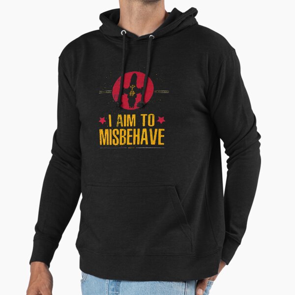 I Aim To Misbehave - Adult & Kids T-Shirts, Sweatshirts & Hoodies apparel design preview 1