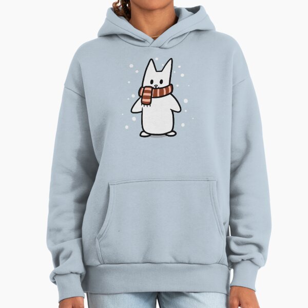 Gorg the Owl Cat in a Cozy Scarf - Adult & Kids T-Shirts, Sweatshirts & Hoodies apparel design preview 1