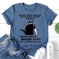 Blood Stains Are Red Print Women Slogan - Adult & Kids T-Shirts, Sweatshirts & Hoodies apparel design preview 1