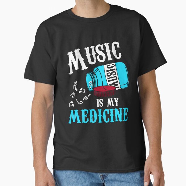 Music Is My Medicine - Adult & Kids T-Shirts, Sweatshirts & Hoodies apparel design preview 1