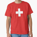 Switzerland flag - Adult & Kids T-Shirts, Sweatshirts & Hoodies apparel design preview 1