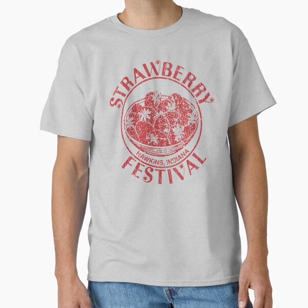 Hawkins Strawberry Festival 1986 - Adult & Kids T-Shirts, Sweatshirts & Hoodies apparel design preview 1