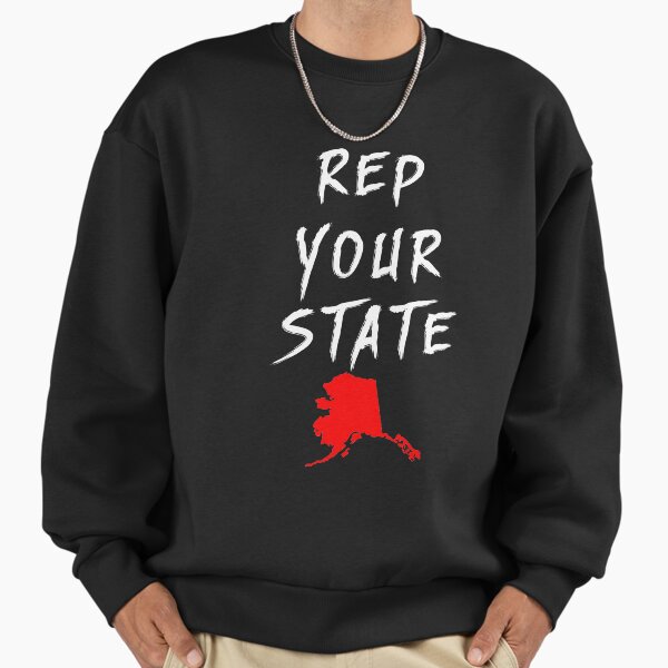 REP YOUR STATE ALASKA - Adult & Kids T-Shirts, Sweatshirts & Hoodies apparel design preview 1