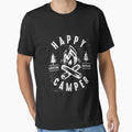 Happy Camper Fire - Adult & Kids T-Shirts, Sweatshirts & Hoodies apparel design preview 1
