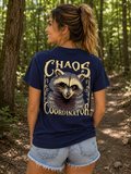 Southern Attitude Chaos Coordinator Raccoon - Adult & Kids T-Shirts, Sweatshirts & Hoodies apparel design preview 1
