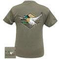 Southern Limits Flying Mallard - Adult & Kids T-Shirts, Sweatshirts & Hoodies apparel design preview 1