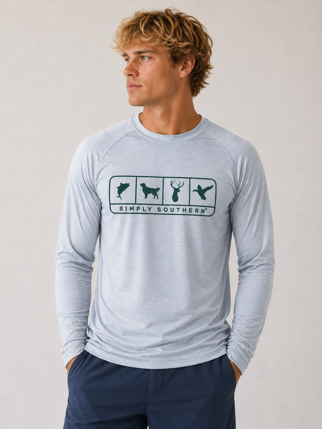 SALE Simply Southern Outdoor Games Rash Guard Swim UV - Adult & Kids T-Shirts, Sweatshirts & Hoodies apparel design preview 1