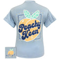 Girlie Girl Originals Preppy Peachy Keen - Adult & Kids T-Shirts, Sweatshirts & Hoodies apparel design preview 1
