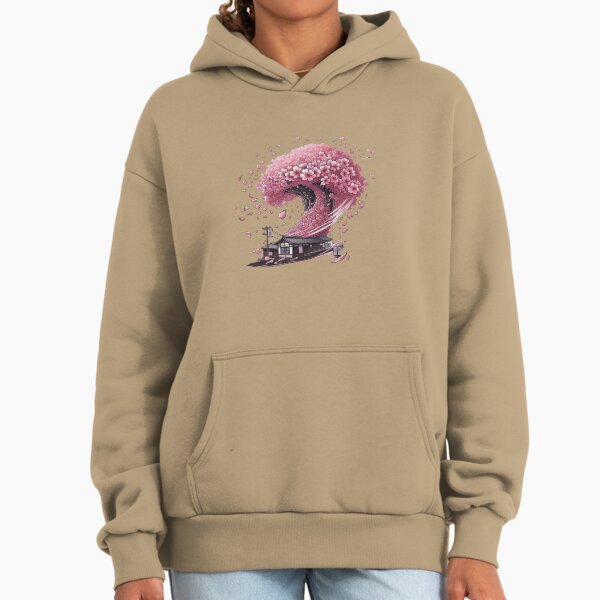 The Great Sakura Wave - Adult & Kids T-Shirts, Sweatshirts & Hoodies apparel design preview 1