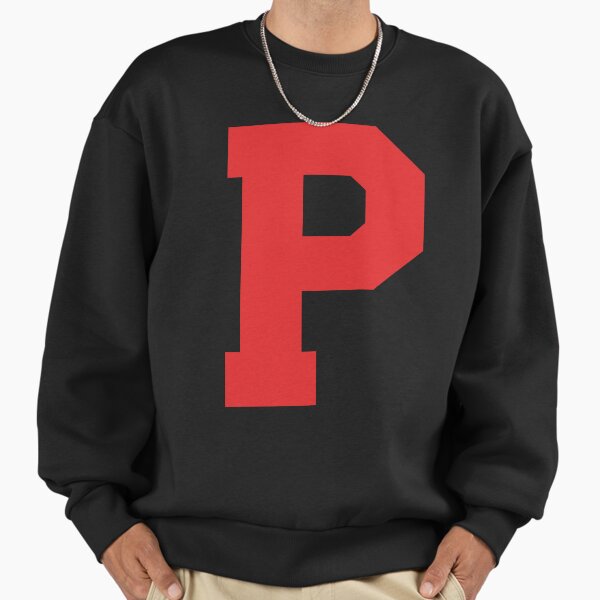 Alphabet, Red P, Sports letter - Adult & Kids T-Shirts, Sweatshirts & Hoodies apparel design preview 1