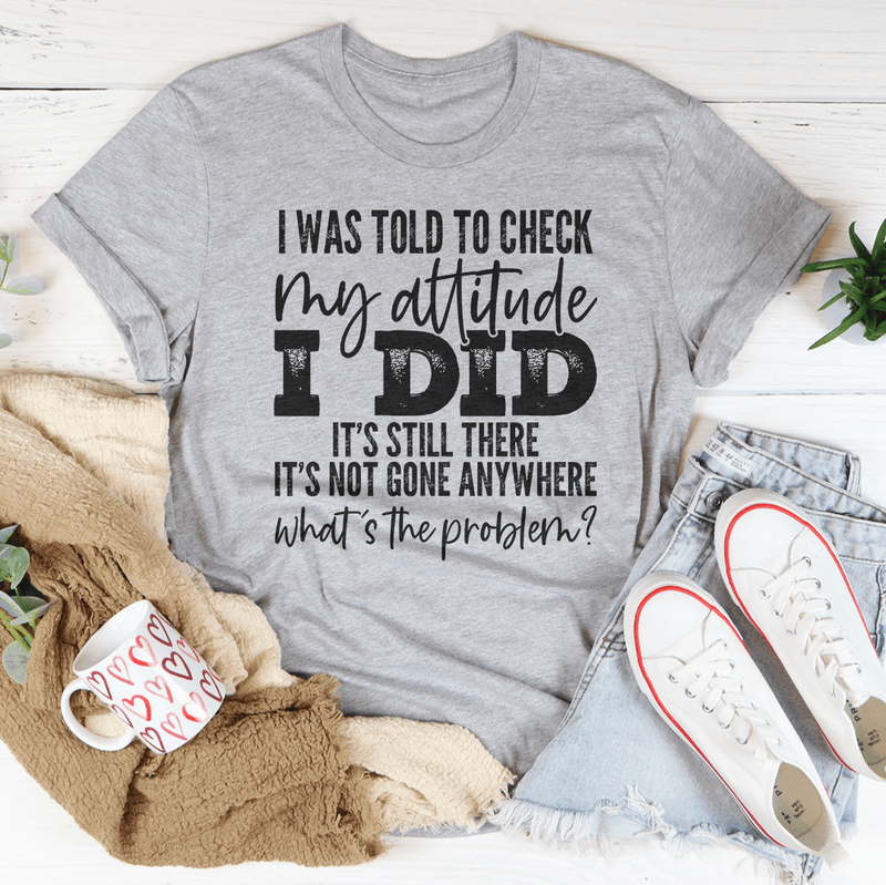 I Was Told To Check Print Women Slogan - Adult & Kids T-Shirts, Sweatshirts & Hoodies apparel design preview 1