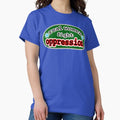 Real women fight oppression, green background - Adult & Kids T-Shirts, Sweatshirts & Hoodies apparel design preview 1