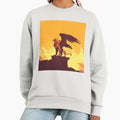 Majestic Gryphon Guardian On Stone Cliff - Adult & Kids T-Shirts, Sweatshirts & Hoodies apparel design preview 1