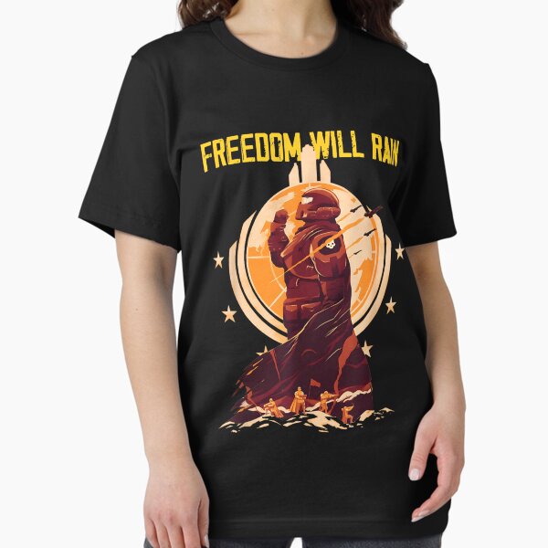 Freedom Will Rain Hell of Diver Helldiving Lovers - Adult & Kids T-Shirts, Sweatshirts & Hoodies apparel design preview 1
