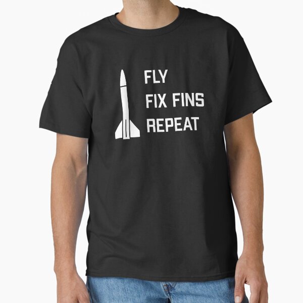 Model Rocket Funny Launch Day - Adult & Kids T-Shirts, Sweatshirts & Hoodies apparel design preview 1