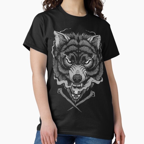 Dark Wolf - Adult & Kids T-Shirts, Sweatshirts & Hoodies apparel design preview 1