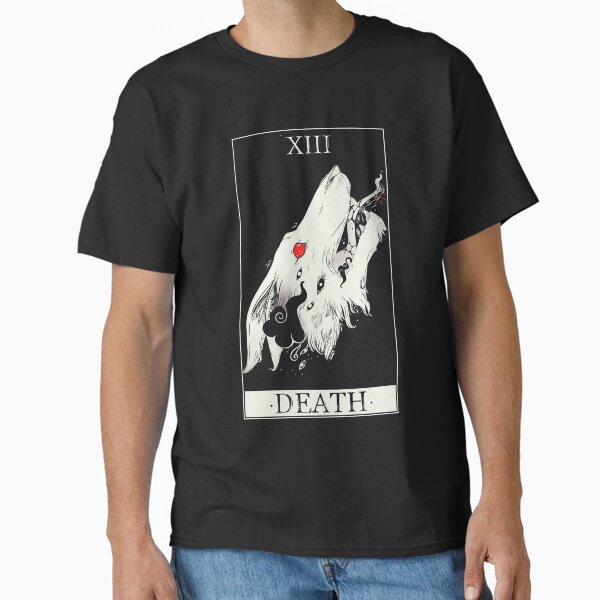 Death Tarot Card Wolf Art - Adult & Kids T-Shirts, Sweatshirts & Hoodies apparel design preview 1