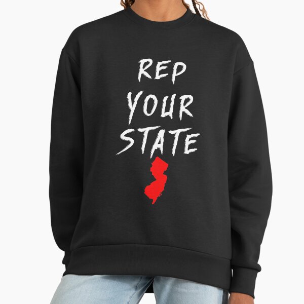 REP YOUR STATE New Jersey - Adult & Kids T-Shirts, Sweatshirts & Hoodies apparel design preview 1