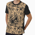 Minoan Marine Style Pottery Pattern Graphic - Adult & Kids T-Shirts, Sweatshirts & Hoodies apparel design preview 1